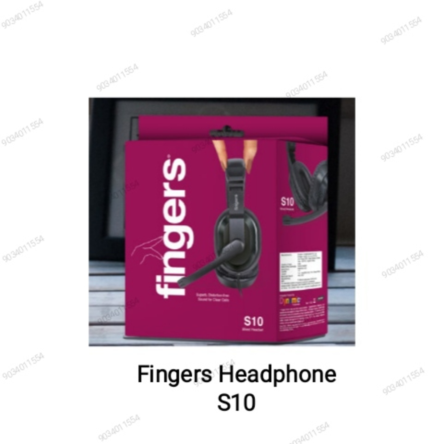 Finger Headphone S10 (Single pin) F