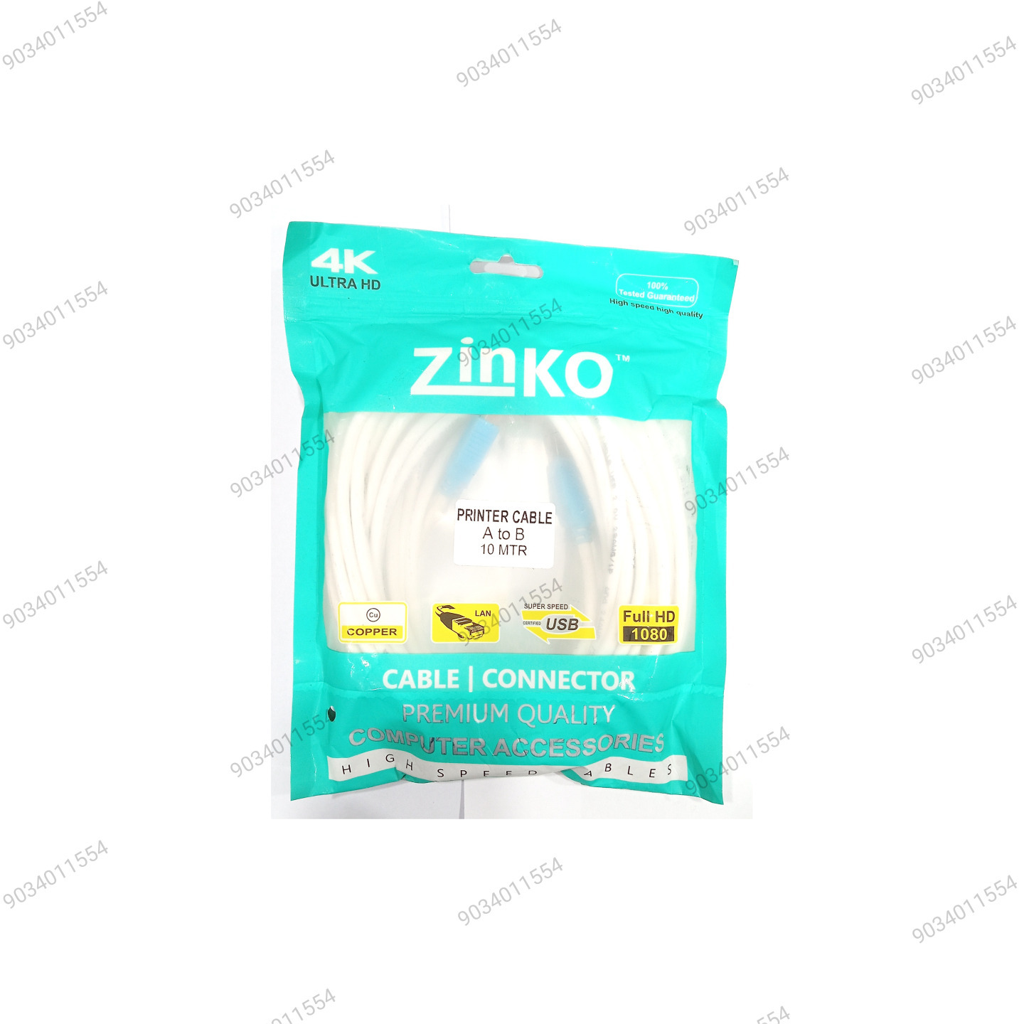Printer Usb Cable 10M Copper
