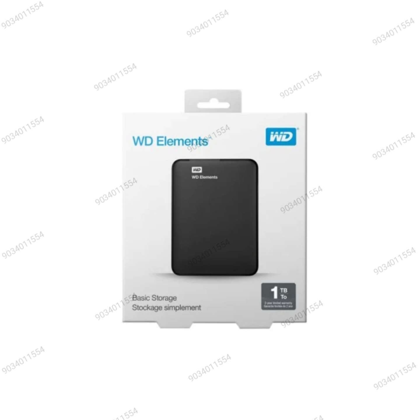 WD 1TB USB HDD