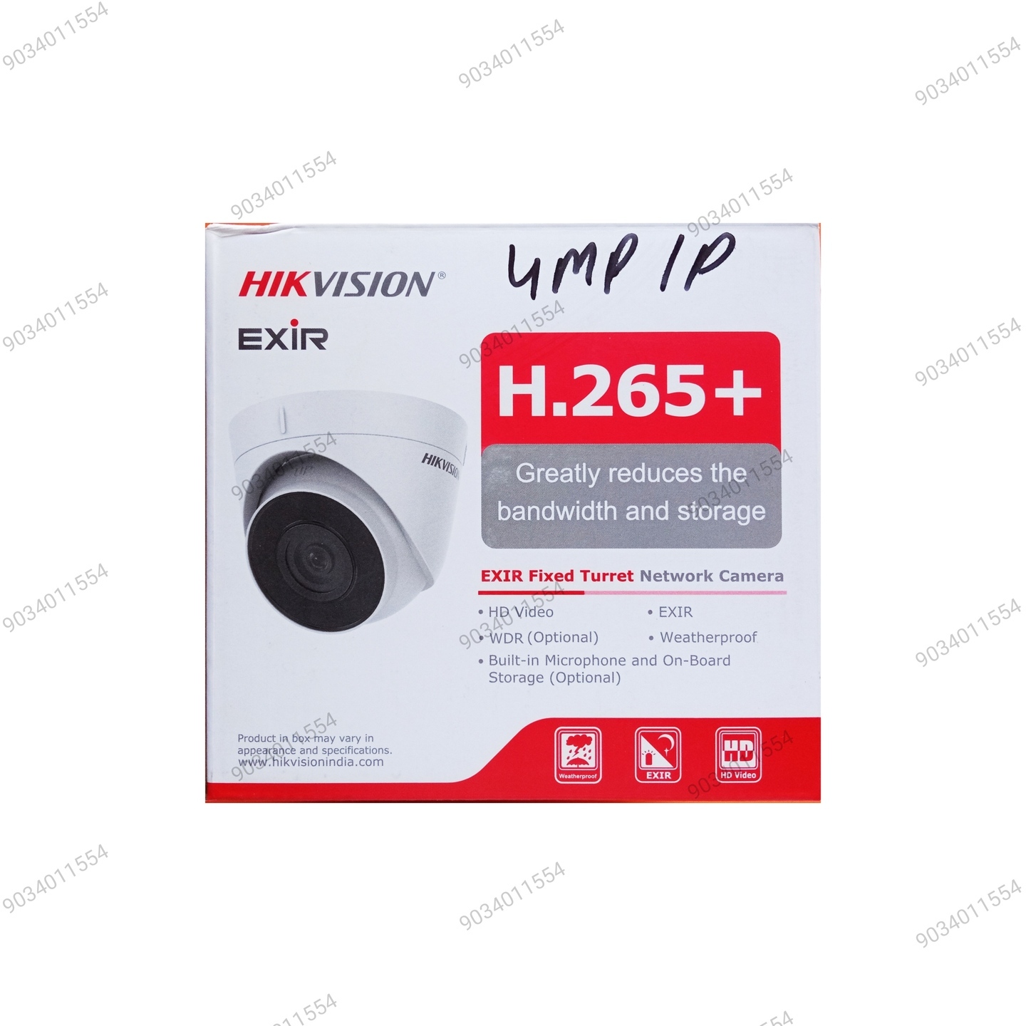 HV IP DOM 4MP DS-2CD1343G0-1