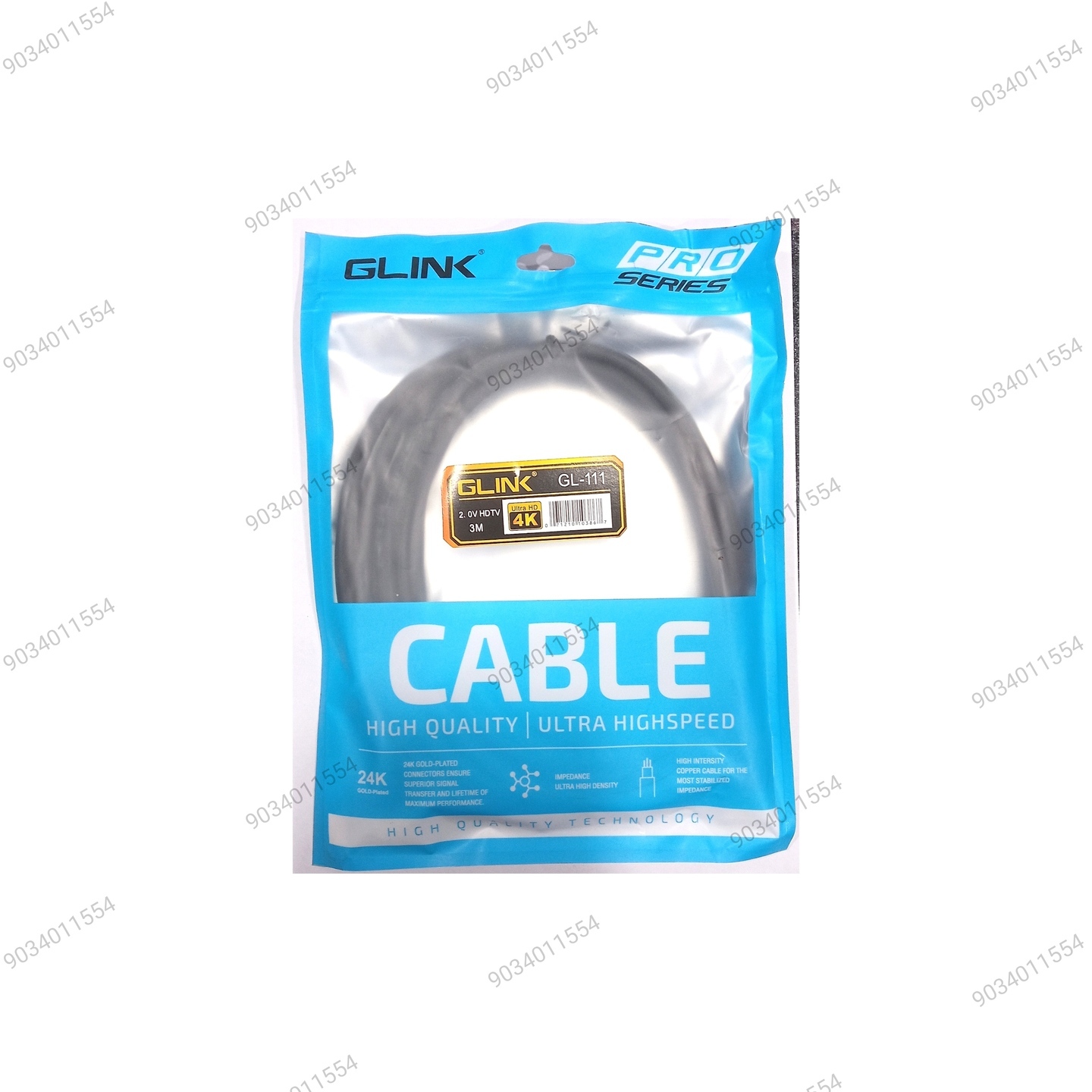HDMI CABLE 3M G-LINK