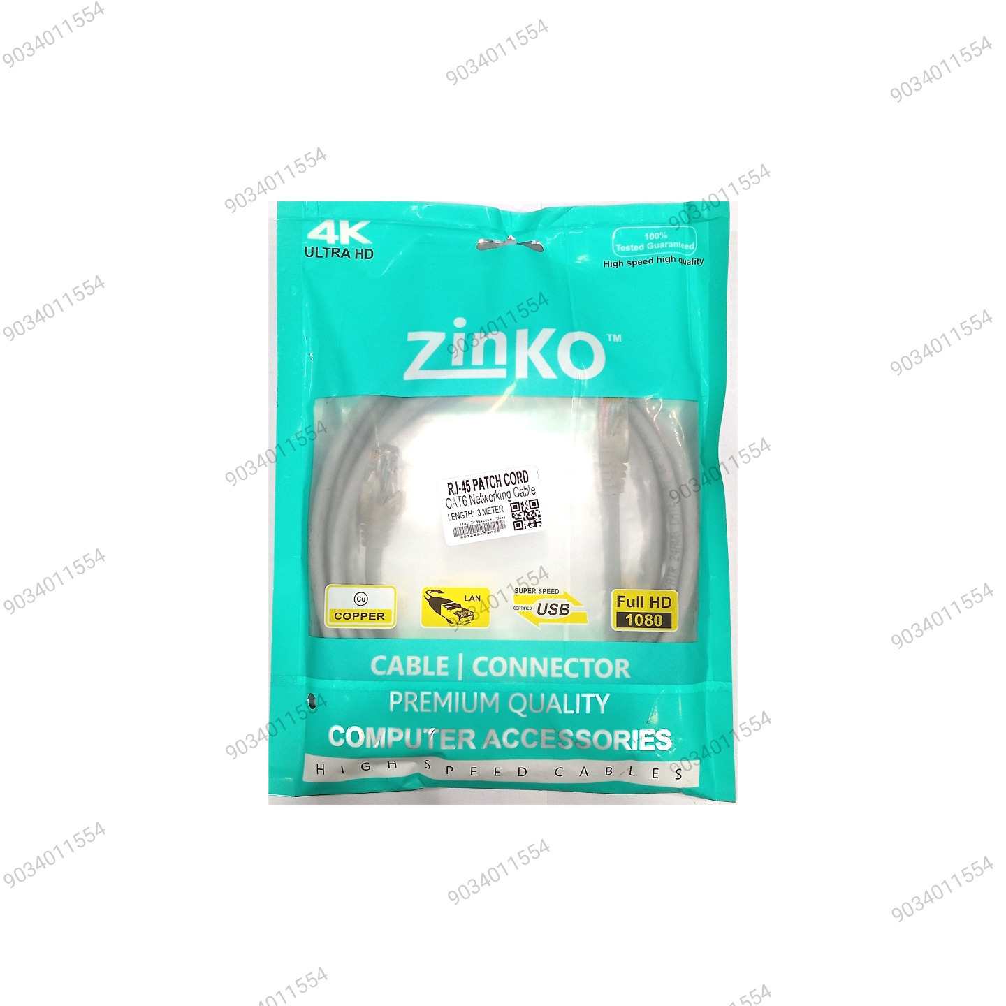 PATCH CORD 3M CAT-6