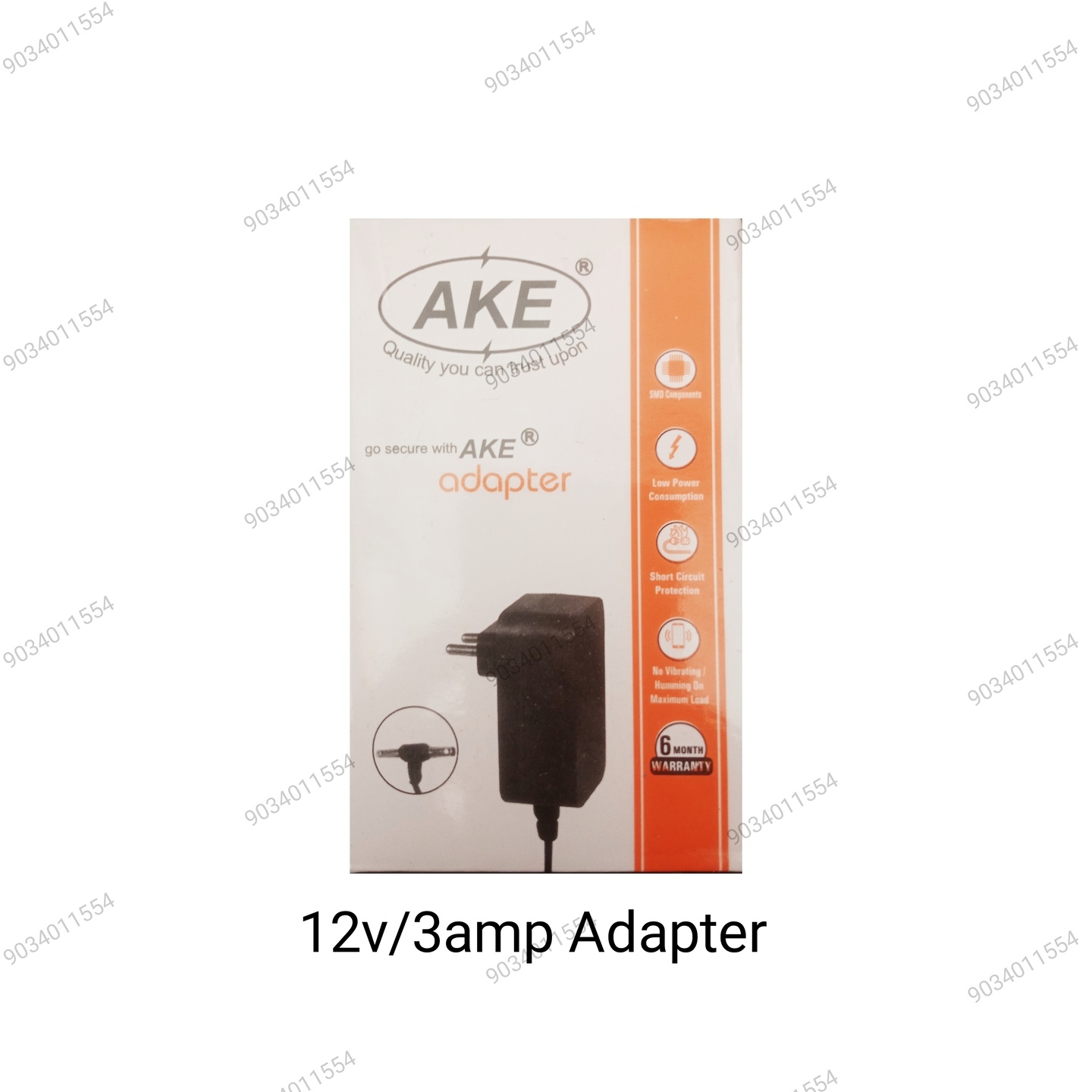 Adapter 12v/3amp Ake