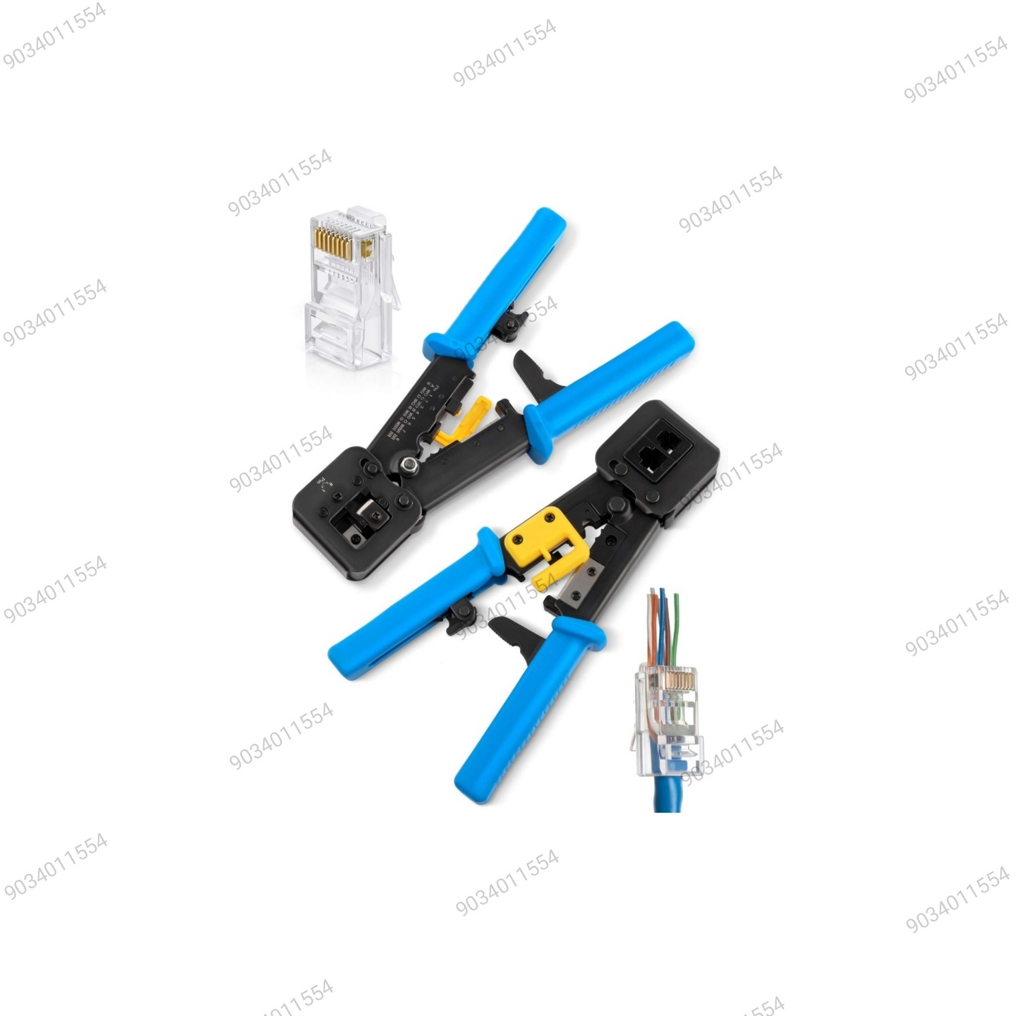 CRIMPING TOOL PASS THROUGH
