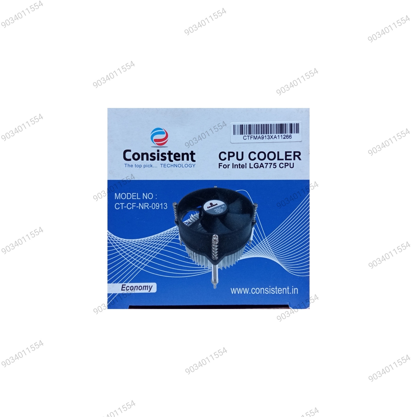 Consistent CPU Fan