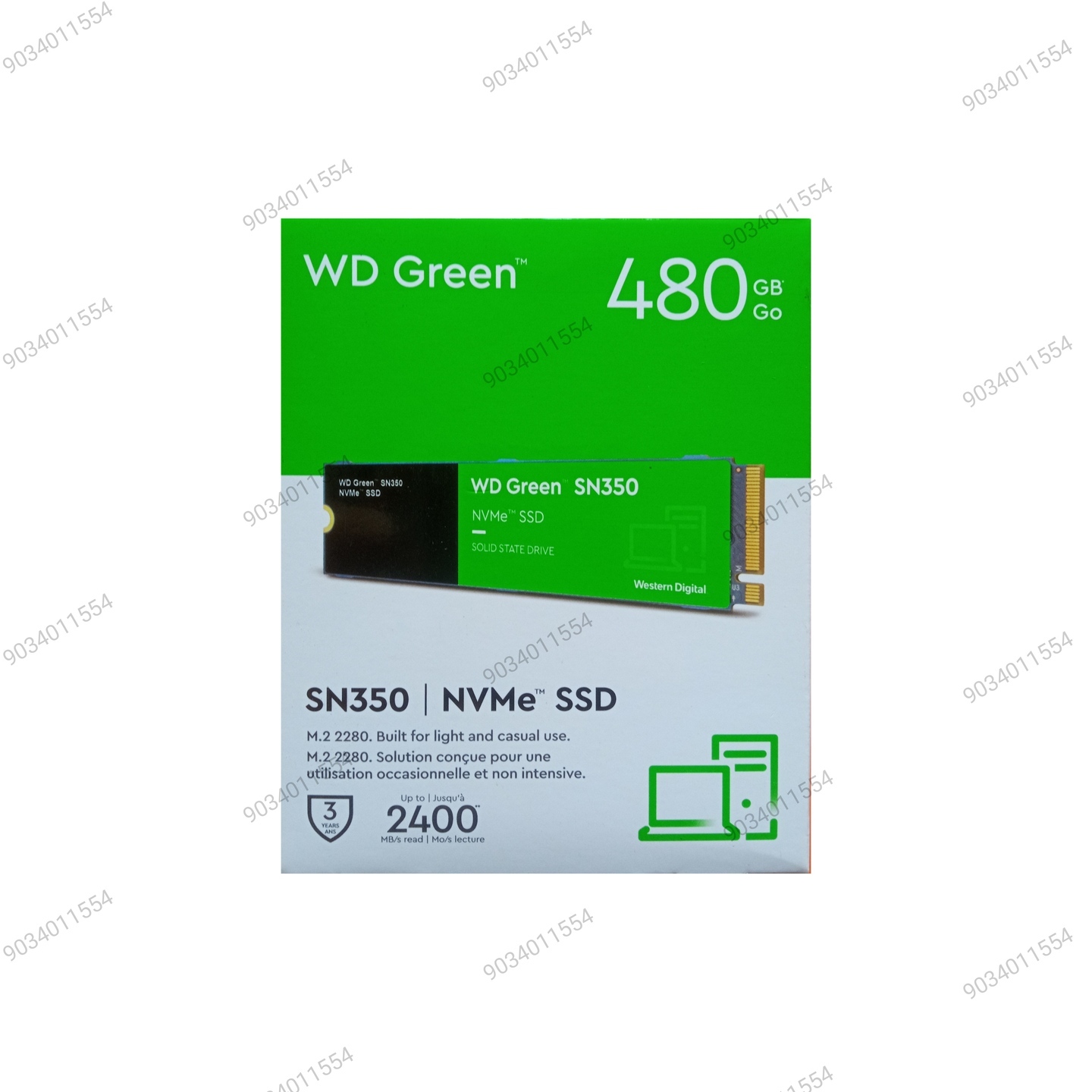WD 480GB M. 2 NVME