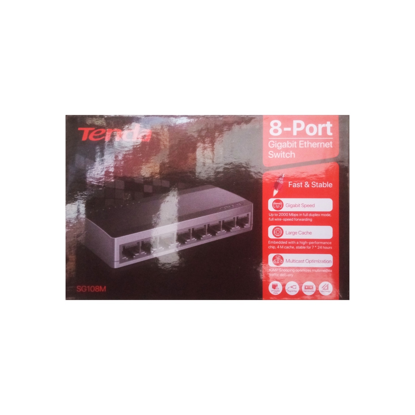 Tenda 8p Giga Switch