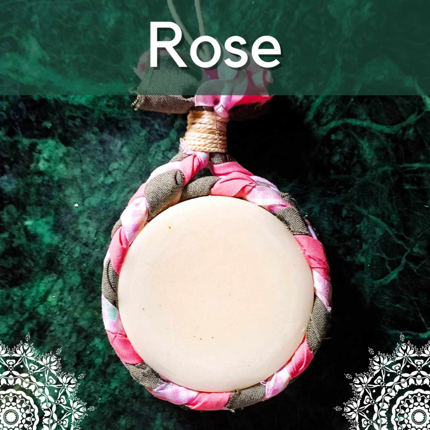 Rose Soy Wax Tablet