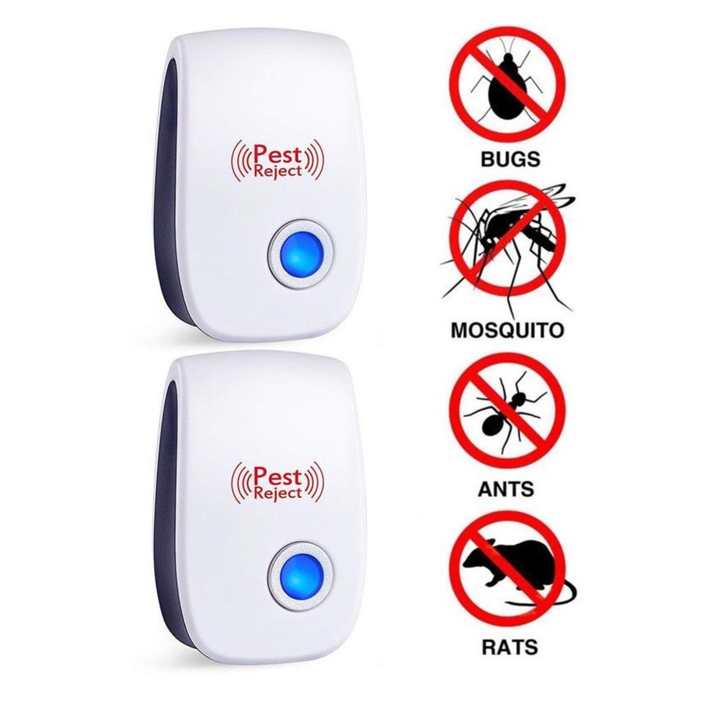 Pest Repeller to repel rats, cockroach, mosquito & insects (Pack of 2)