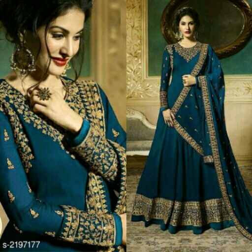 Samaira Attractive Georgette Codding Embroidery