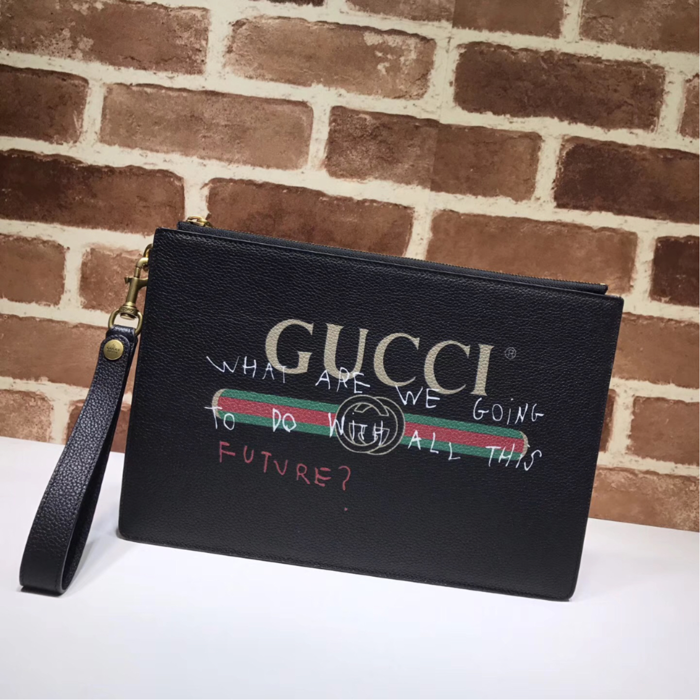 Gucci oversize clutch 