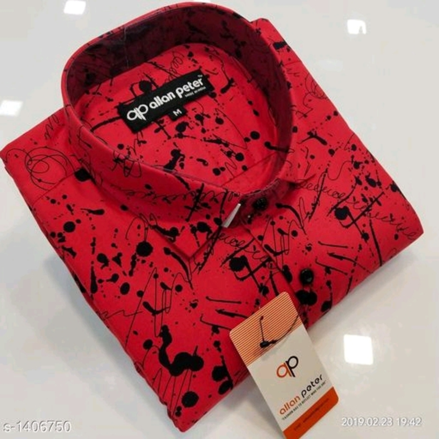 Trendy Cotton Printed Men's Shirts