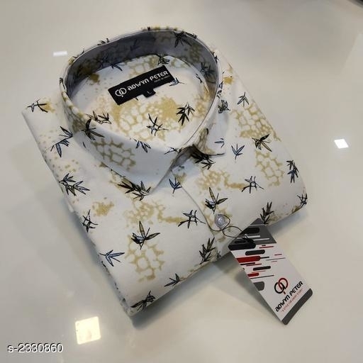 Essential Trendy Cotton Printed Men's Shirts Vol 3