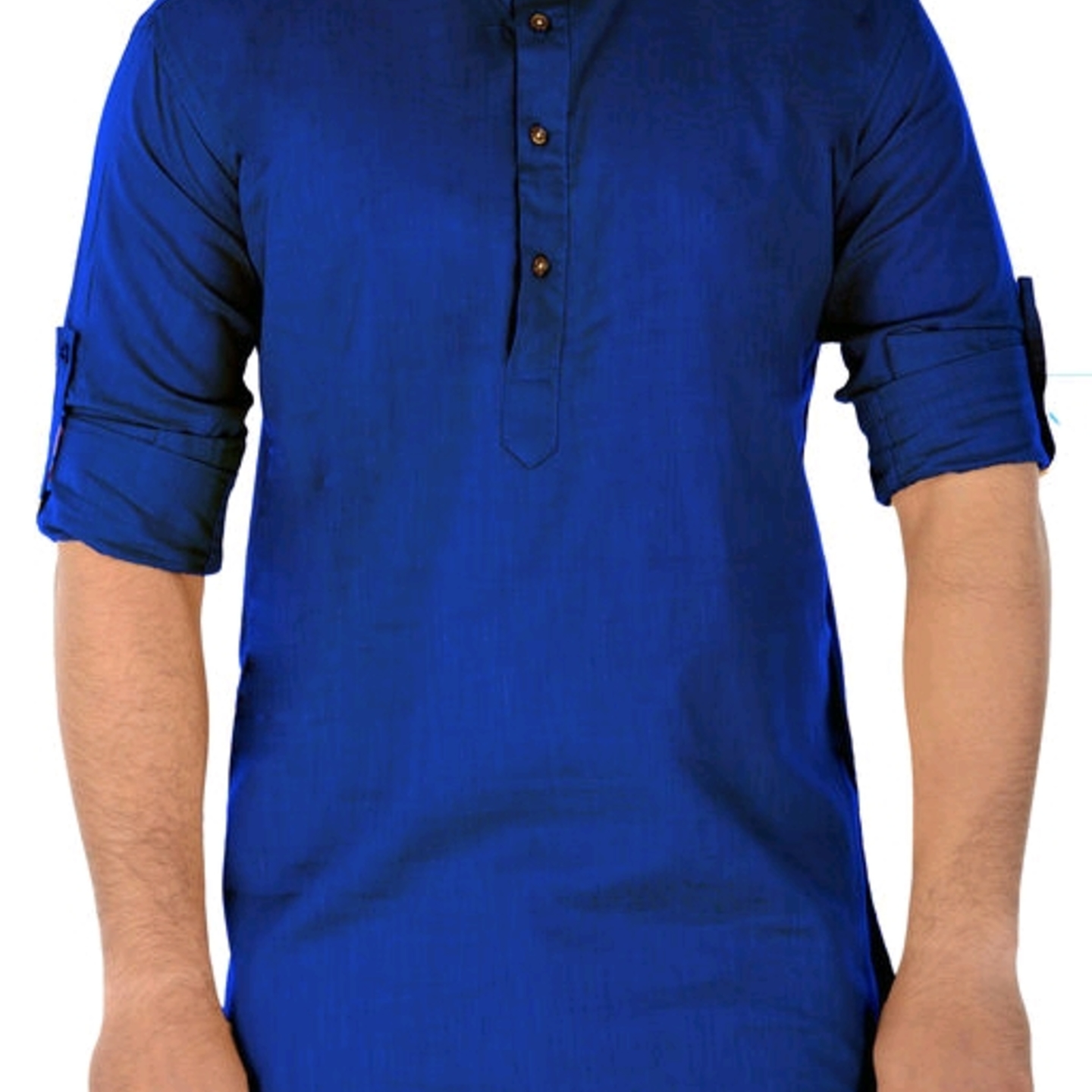 Pearl Ocean Men's Attractive Cotton Solid Short Kurtas Vol 1