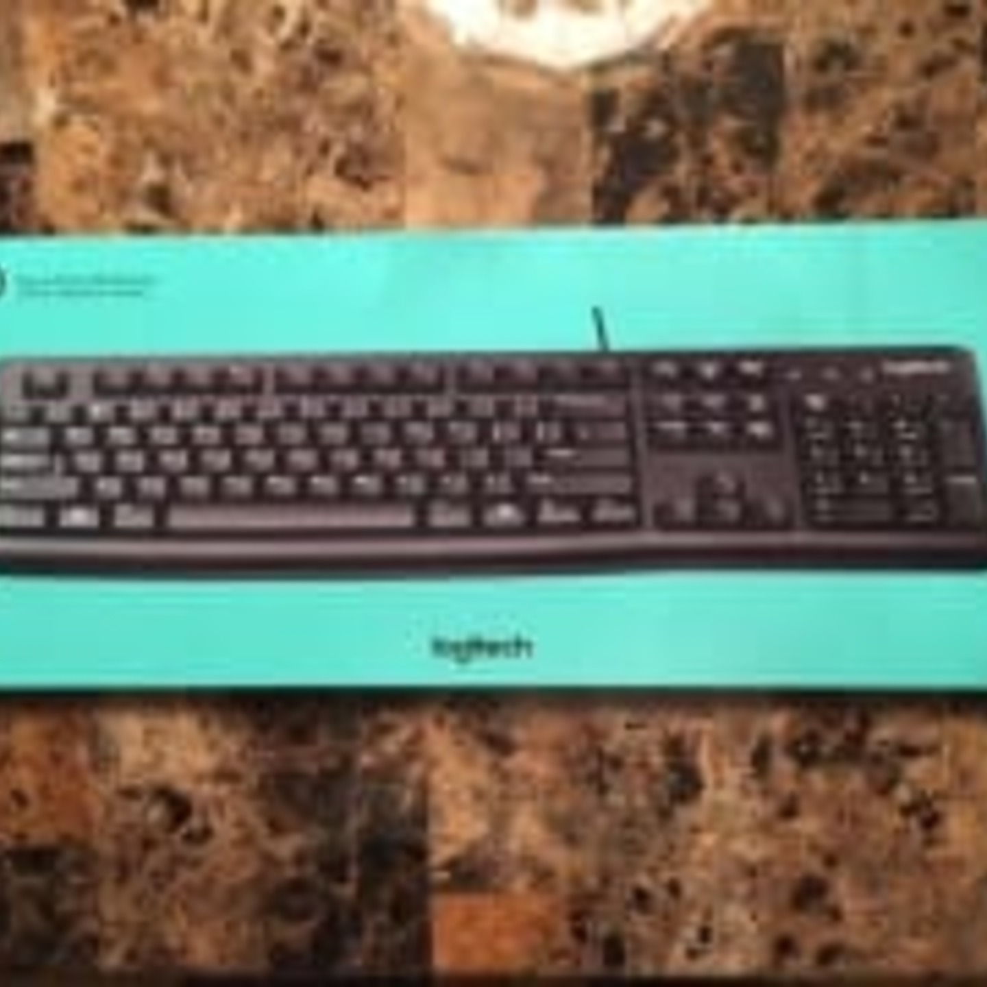 Logitech K120 Wired Keyboard (Black) by Logitech