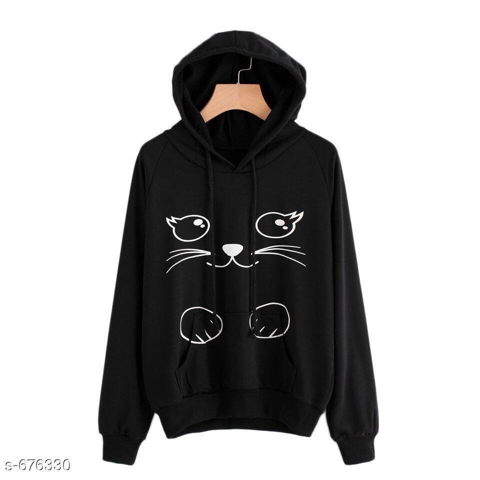 Women's Voguish Fleece Printed Sweatshirts Vol 1