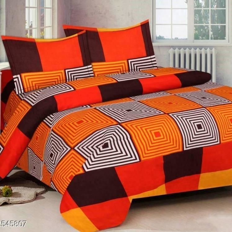 Divine Comfy Colorful Pure Cotton Double Bedsheets Vol 3