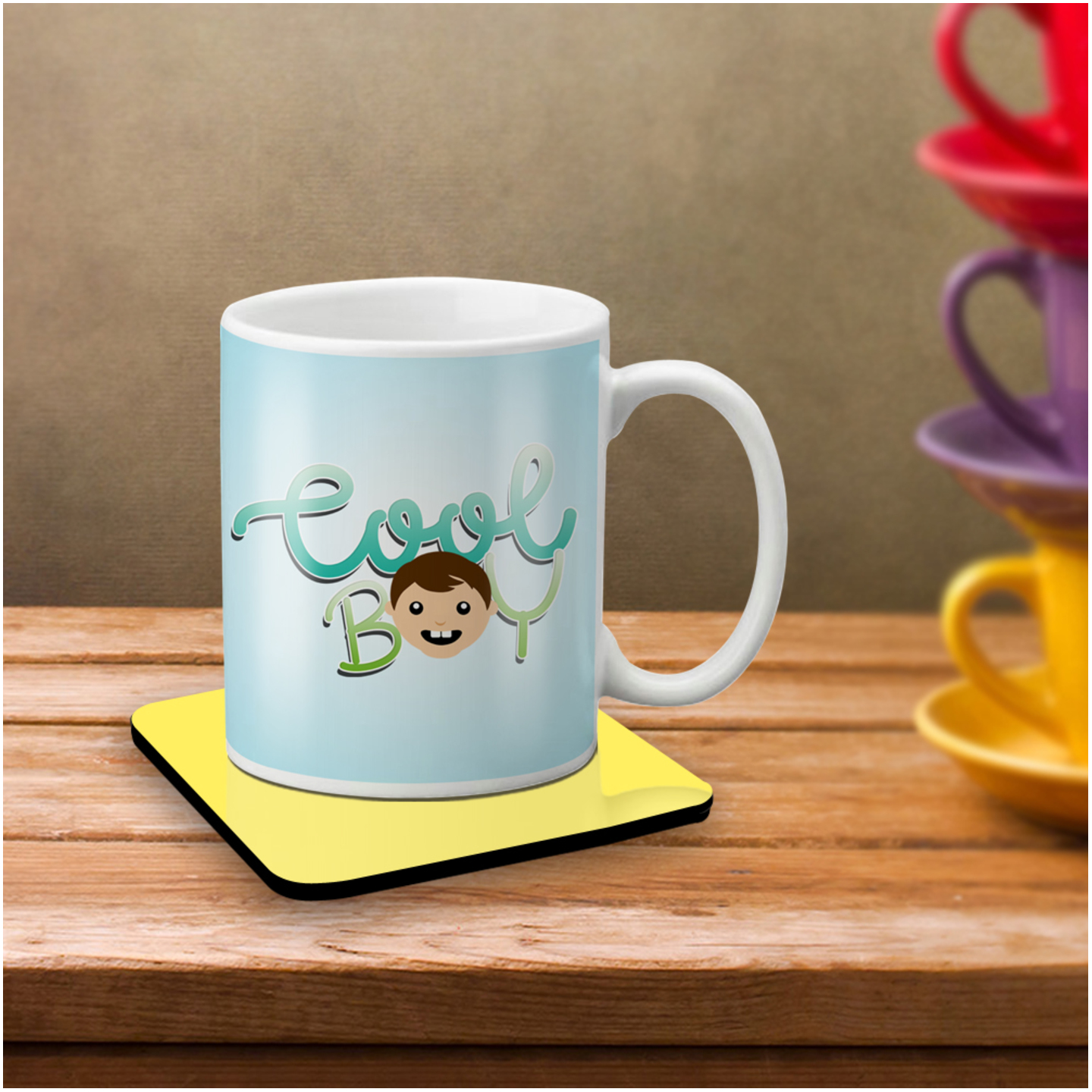 LOF Coo Boy Gift for Brother and Son Birthday 325 ml Ceramic Coffee Mug