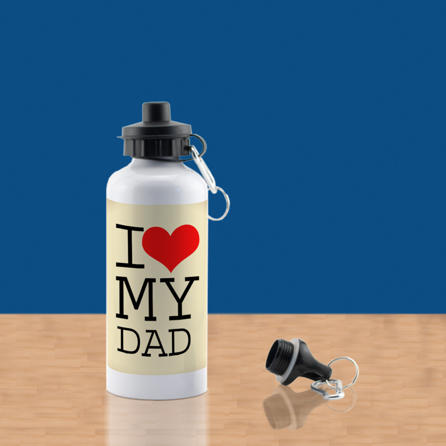 LOF I LoveMy Dad Best Gift For Father's Day Anniversary 600 ml Water Sipper Bottle