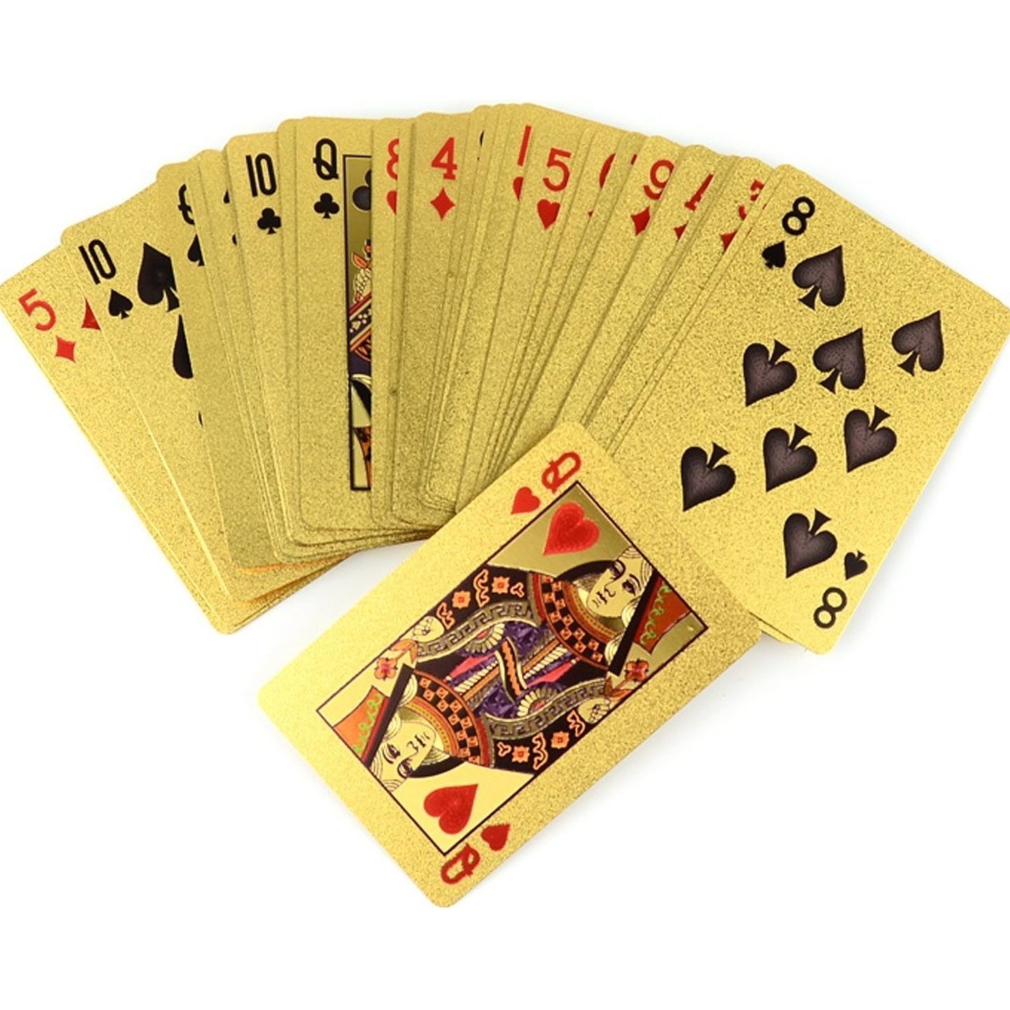 LOF Poker 24K Gold Playing Card For Diwali