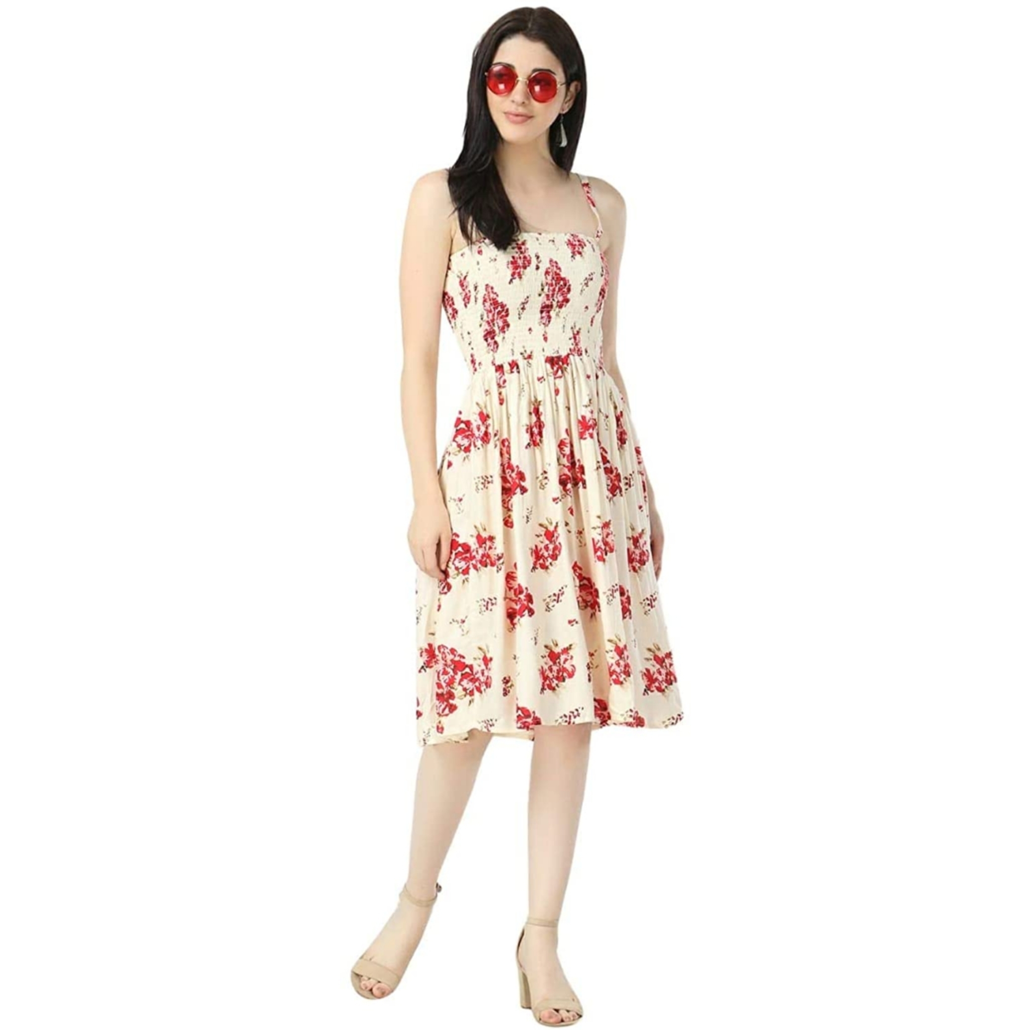 Women's Midi Rayon Dress