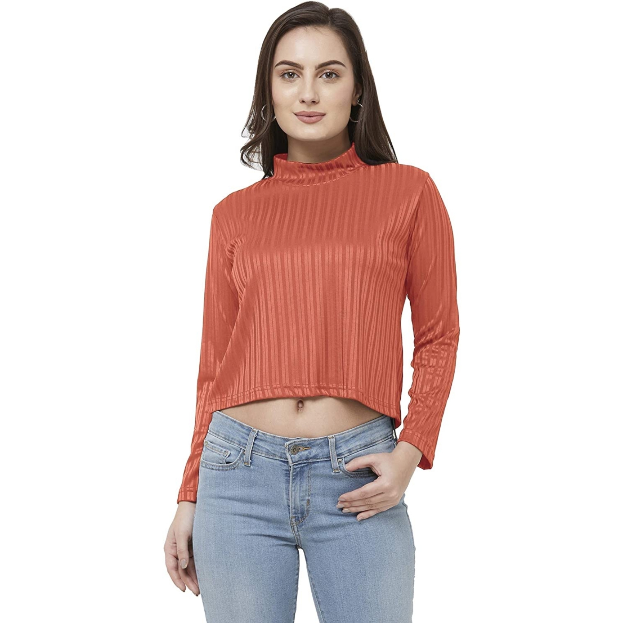 Women's Knitted Crop Top