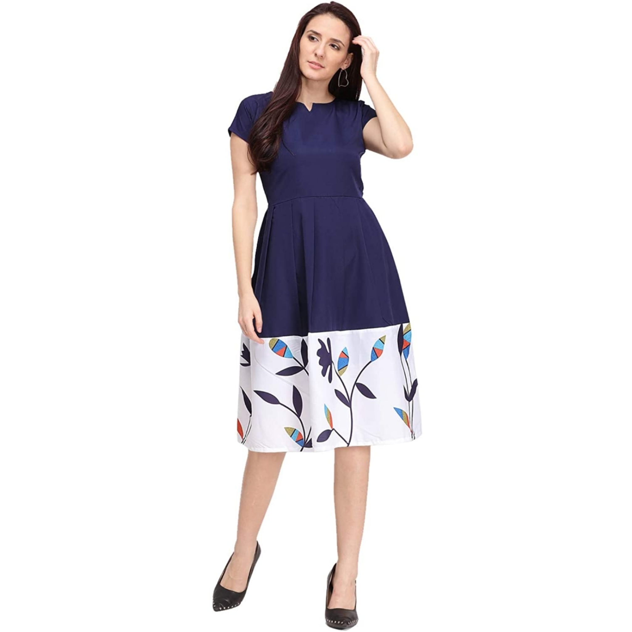 Women's One Piece Silk Dress