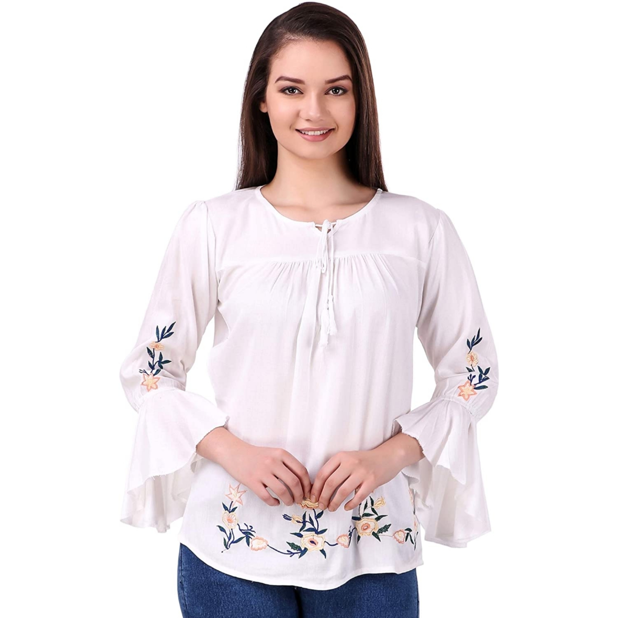 Women's Embroidered Top