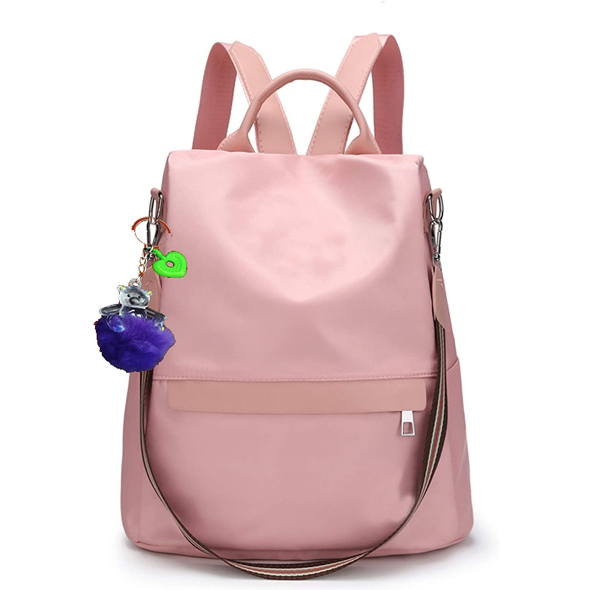 Women's Cute Mini Leather Bagpack
