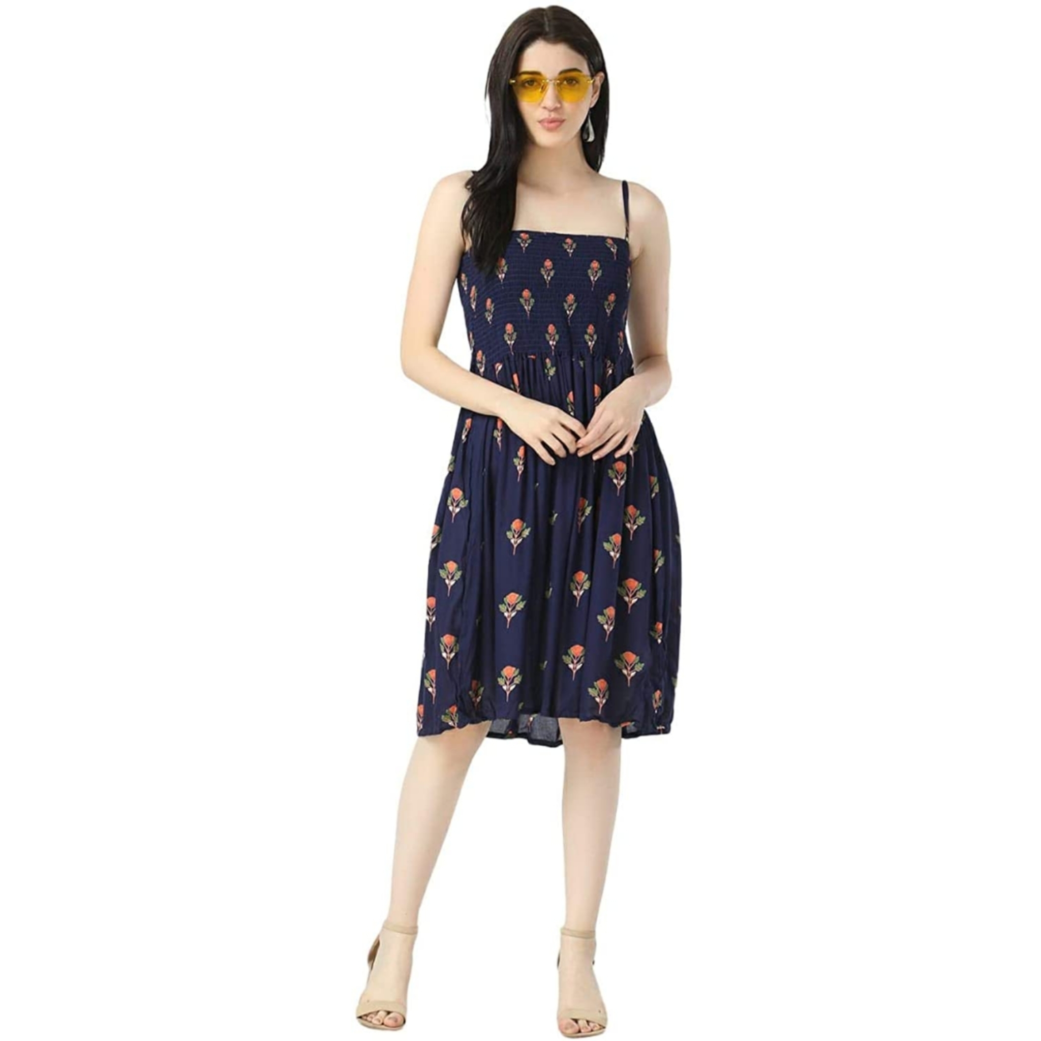 Women's Midi Rayon Dress