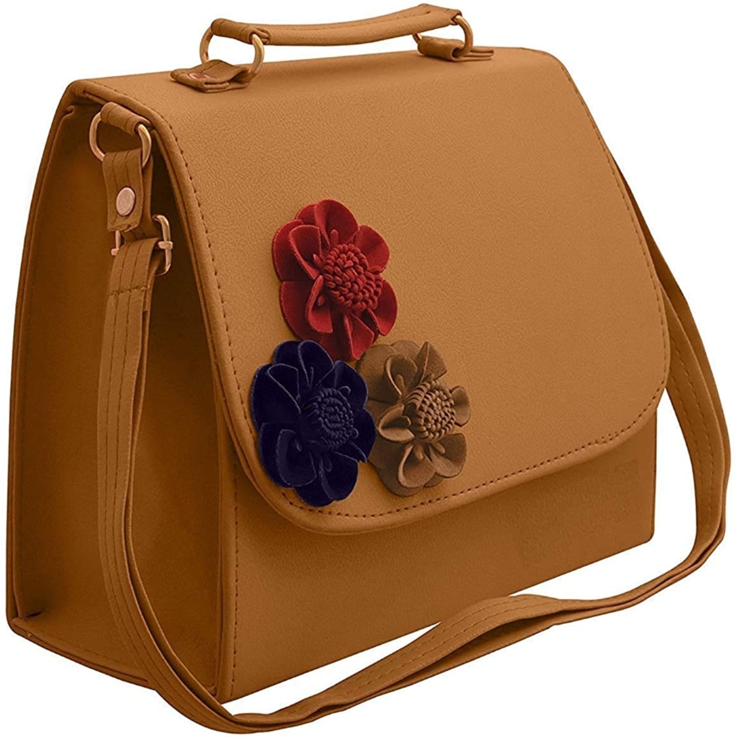 Women's Bhagwa Sling Bag