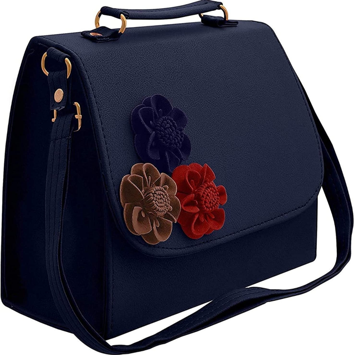 Women's Navy Blue Sling Bag