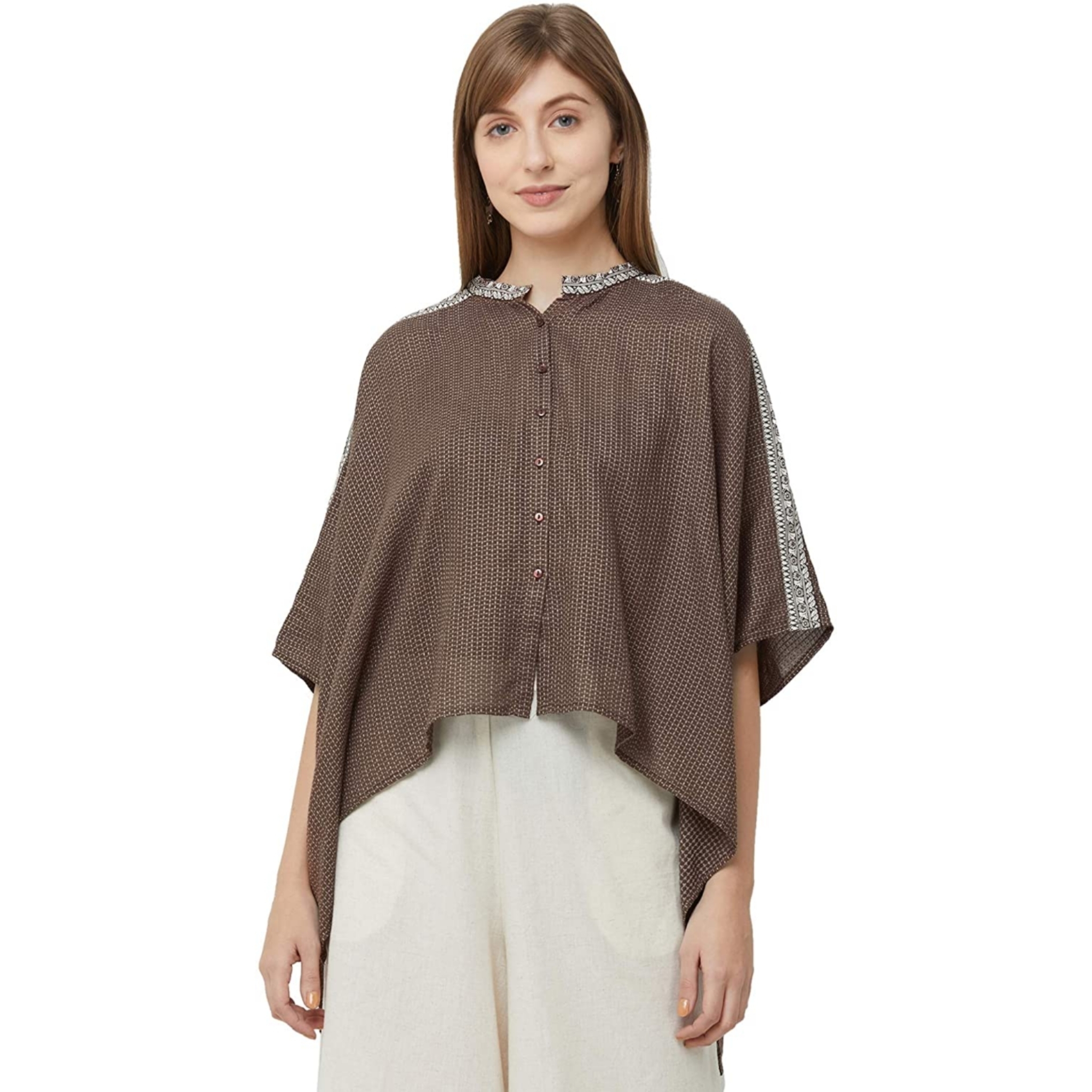 Women's Poly Cotton Printed Top