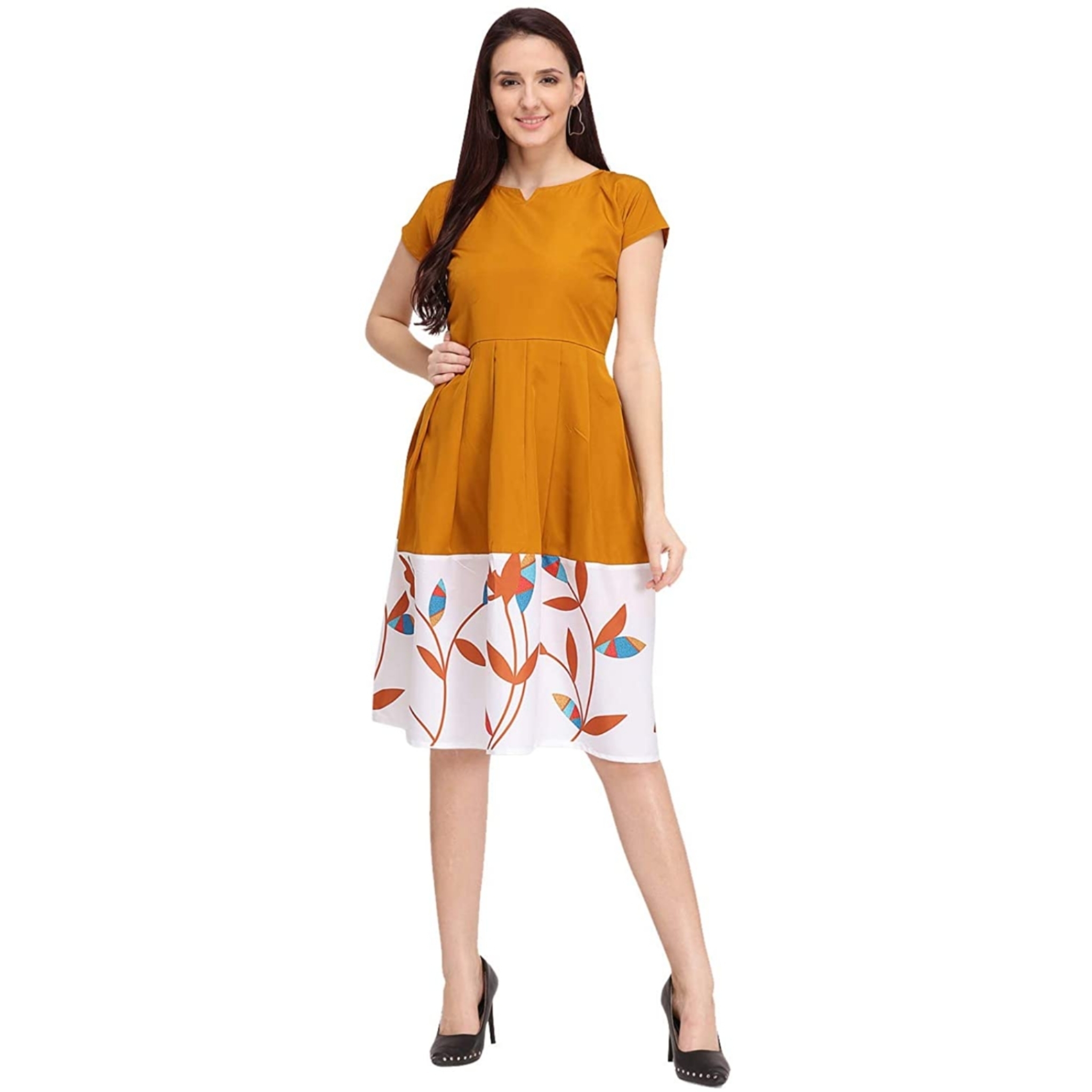 Women's One Piece Silk Dress
