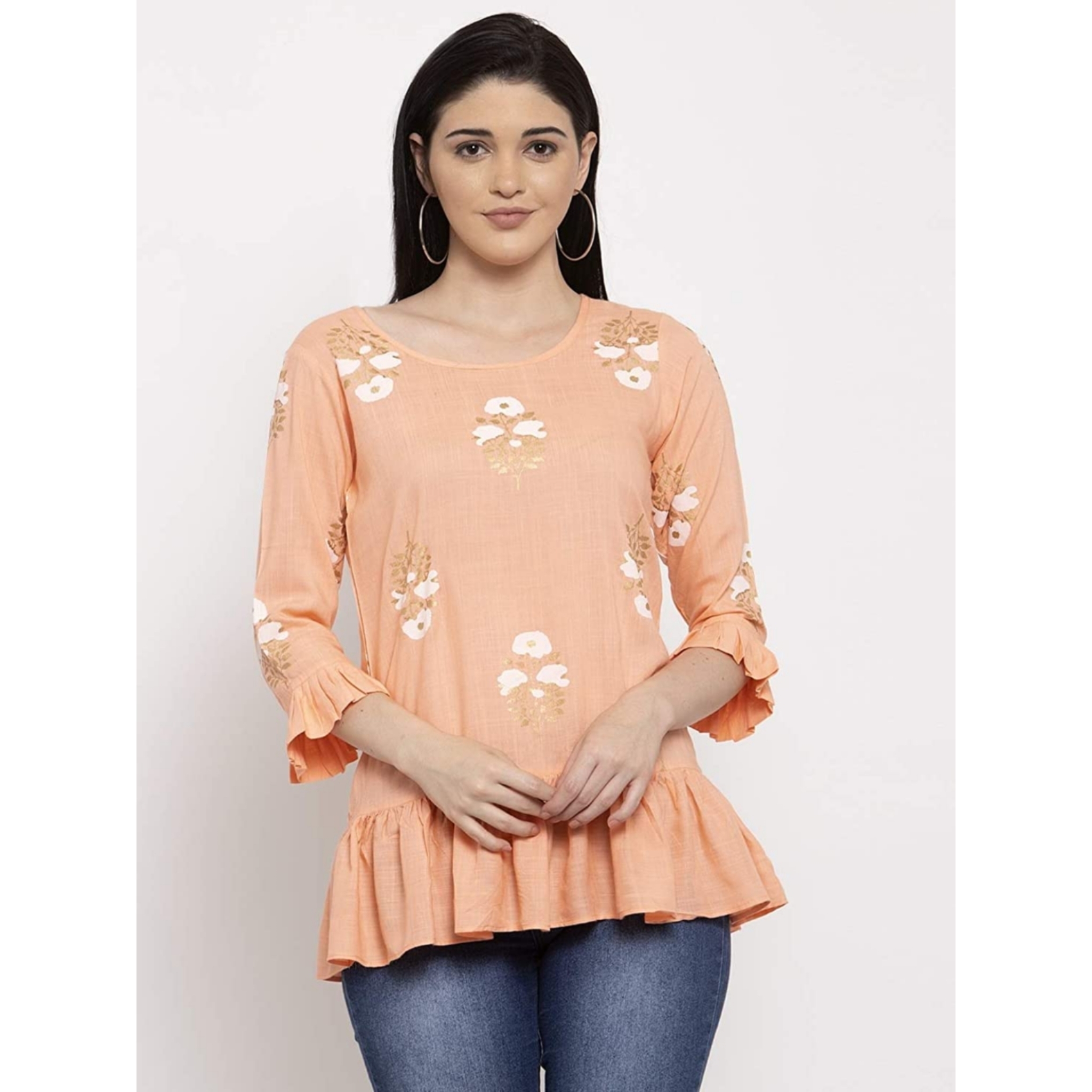 Women's Rayon Printed Top