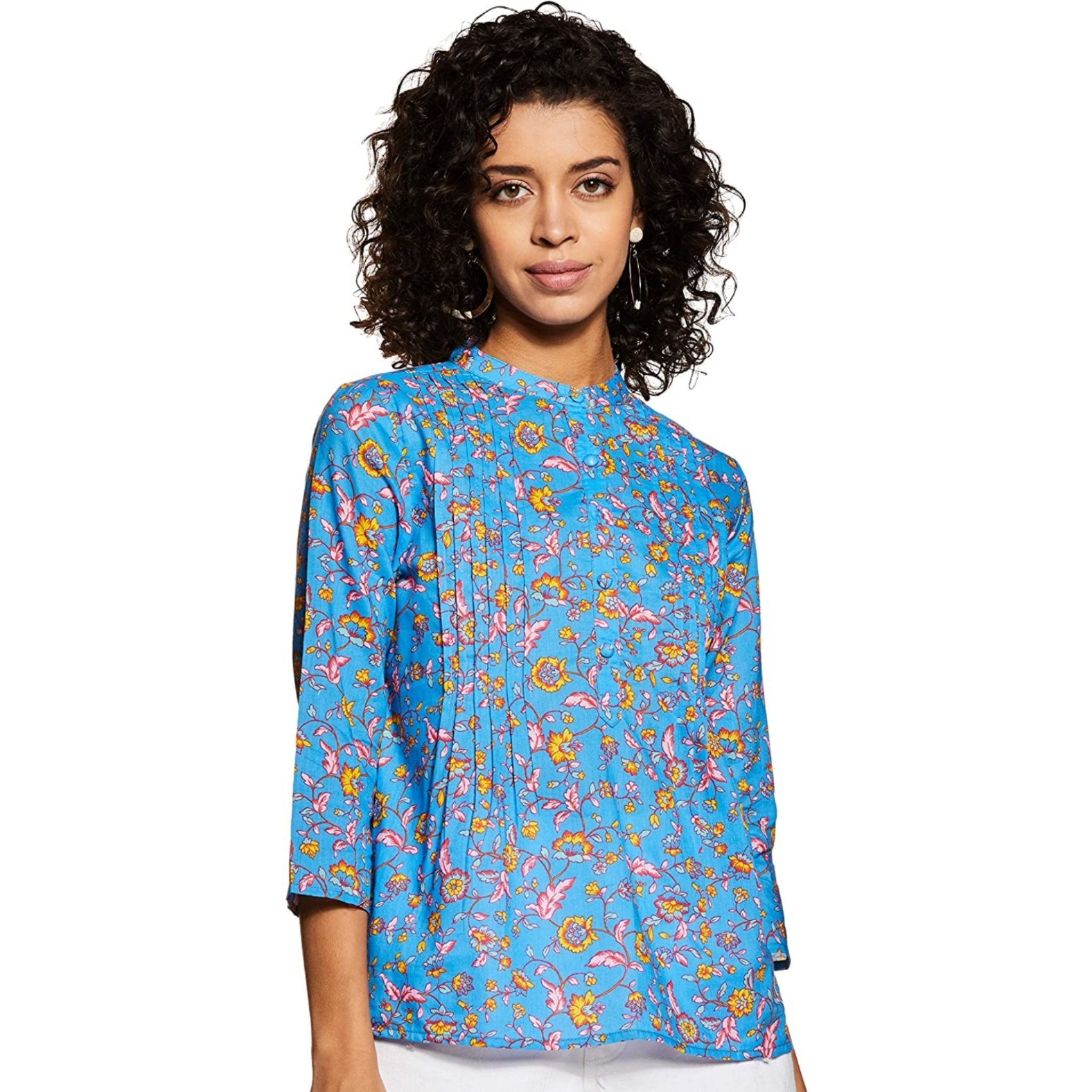 Women's Top With Pin Tucks