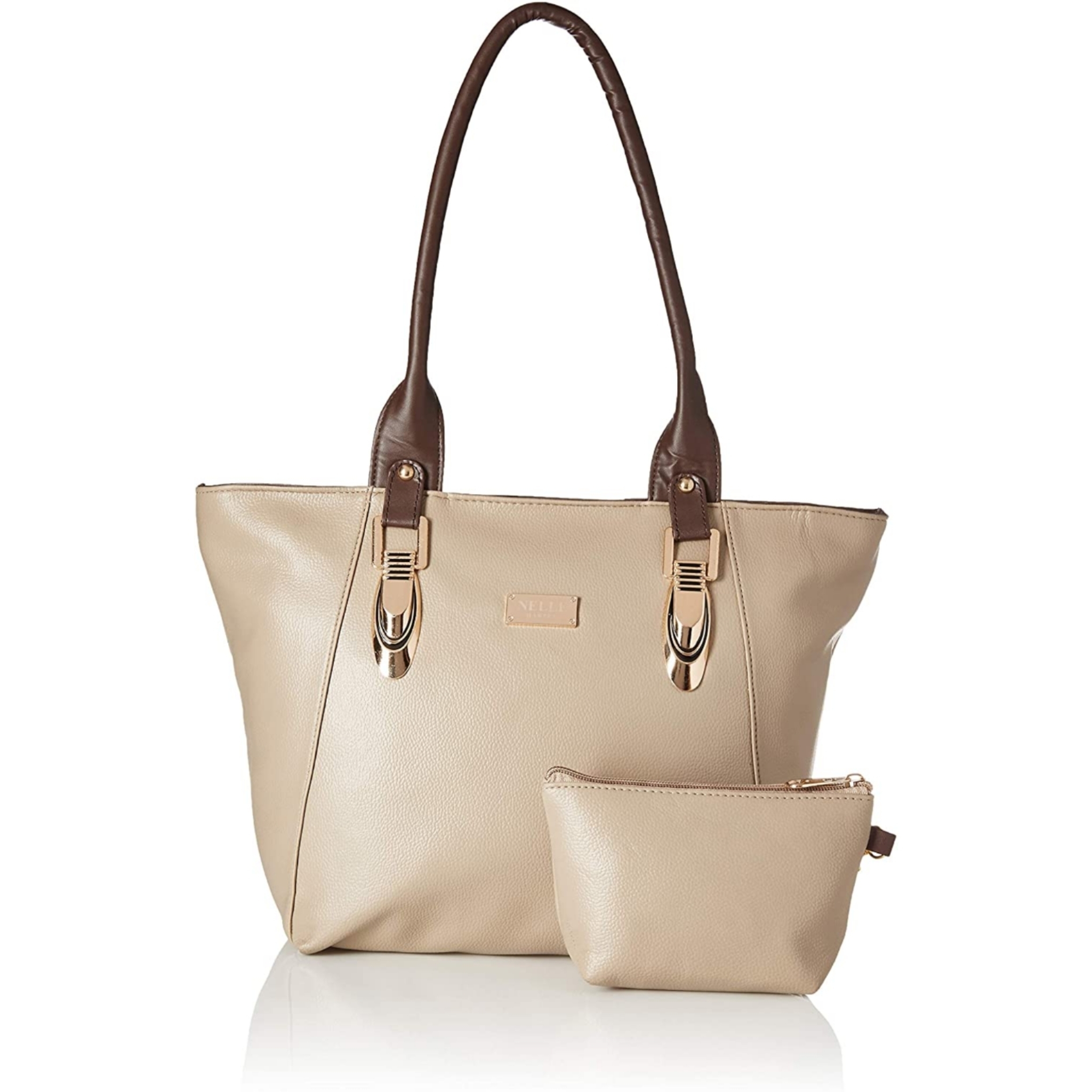 Women's Handbag with Detachable Pouch