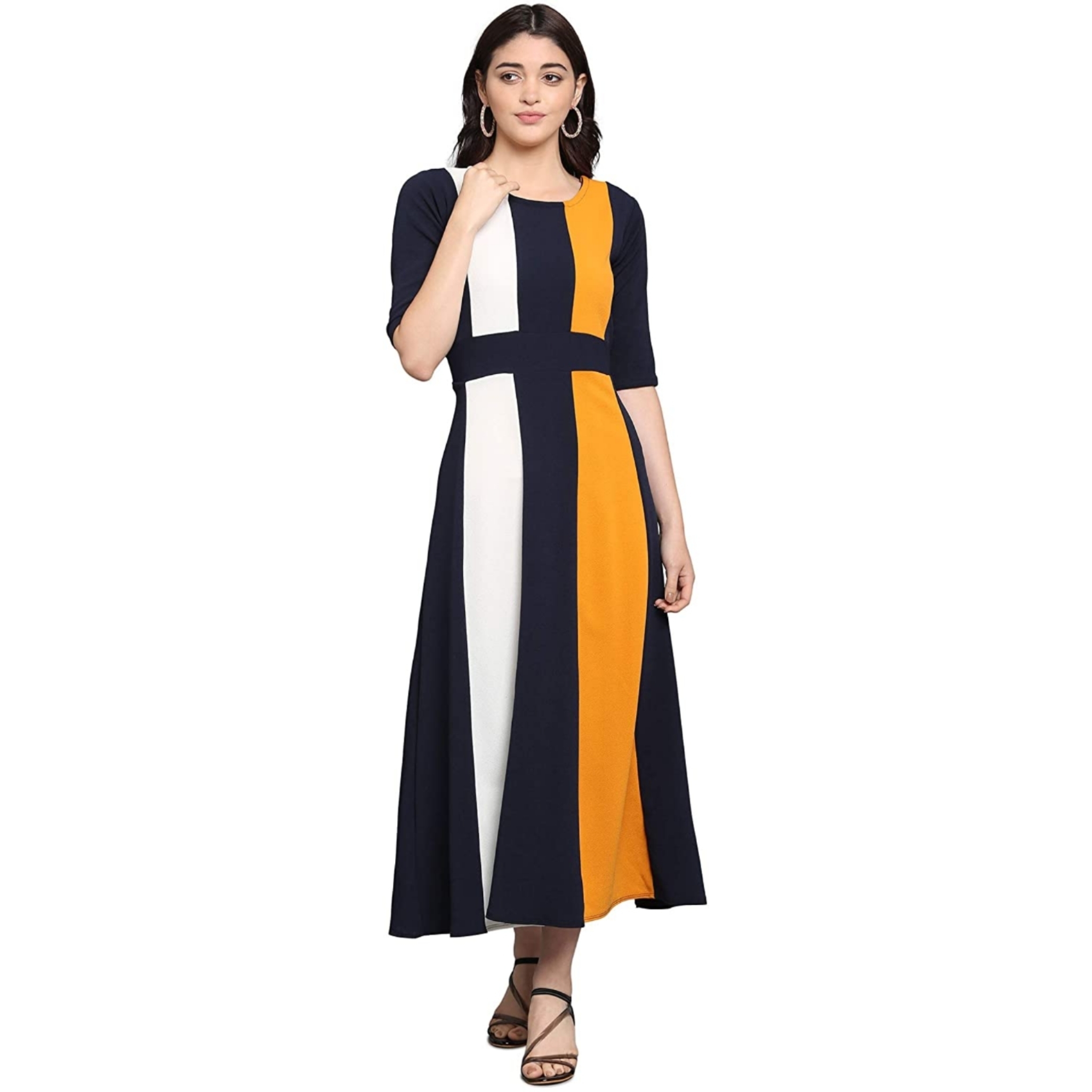 Women's Blue Empire Dress