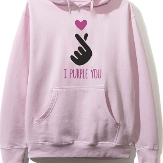 Women's Warm Hoody with Solid Sleeves