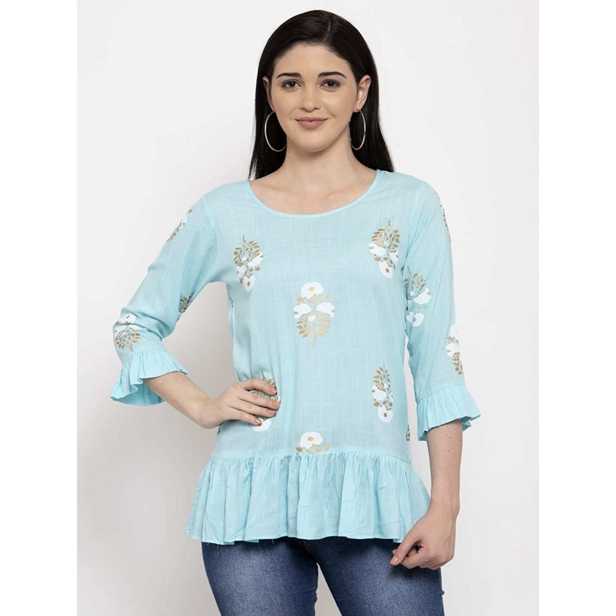 Women's Rayon Printed Top
