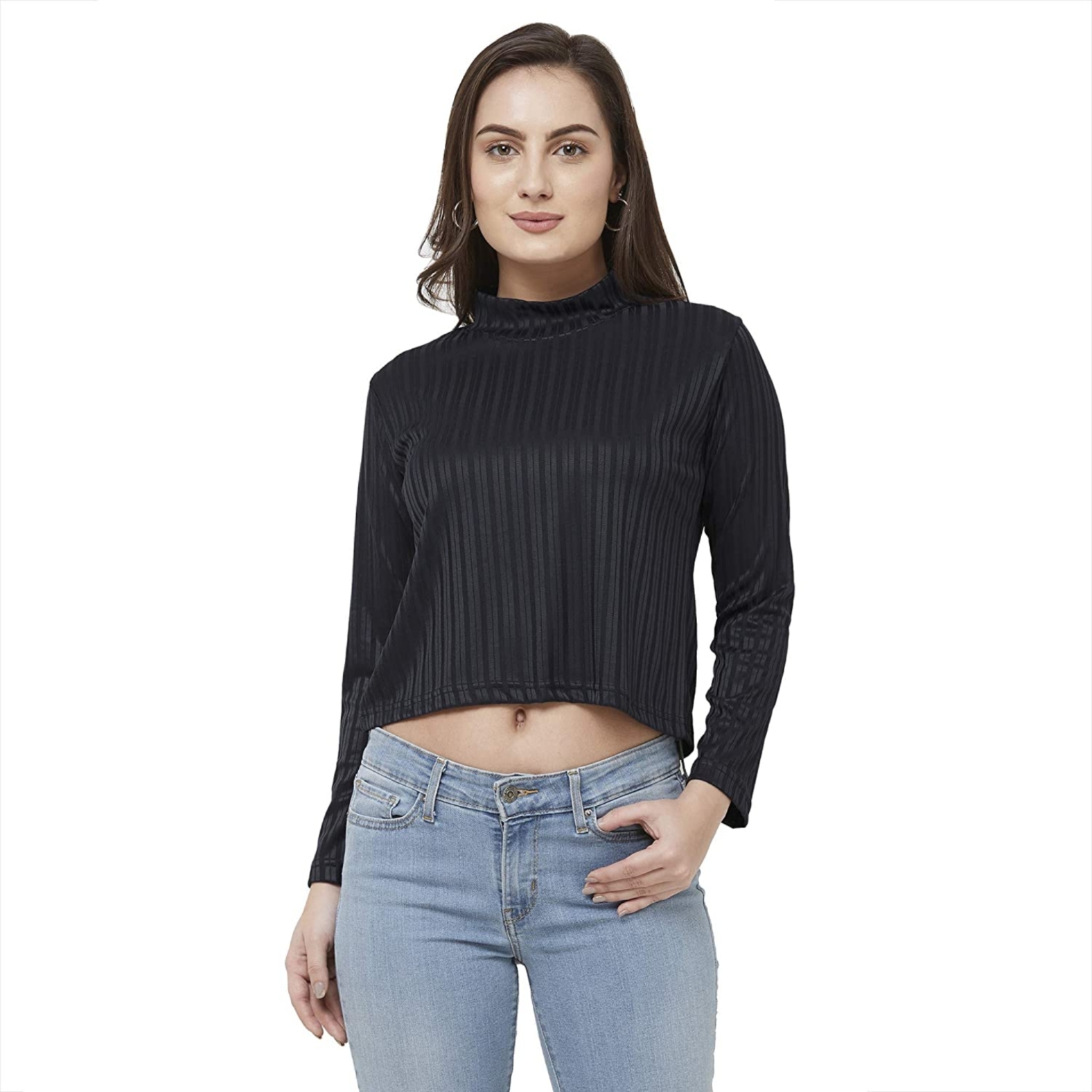 Women's Knitted Crop Top