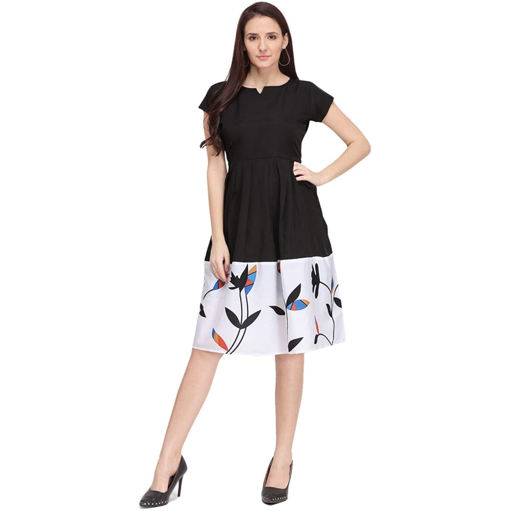 Women's One Piece Silk Dress