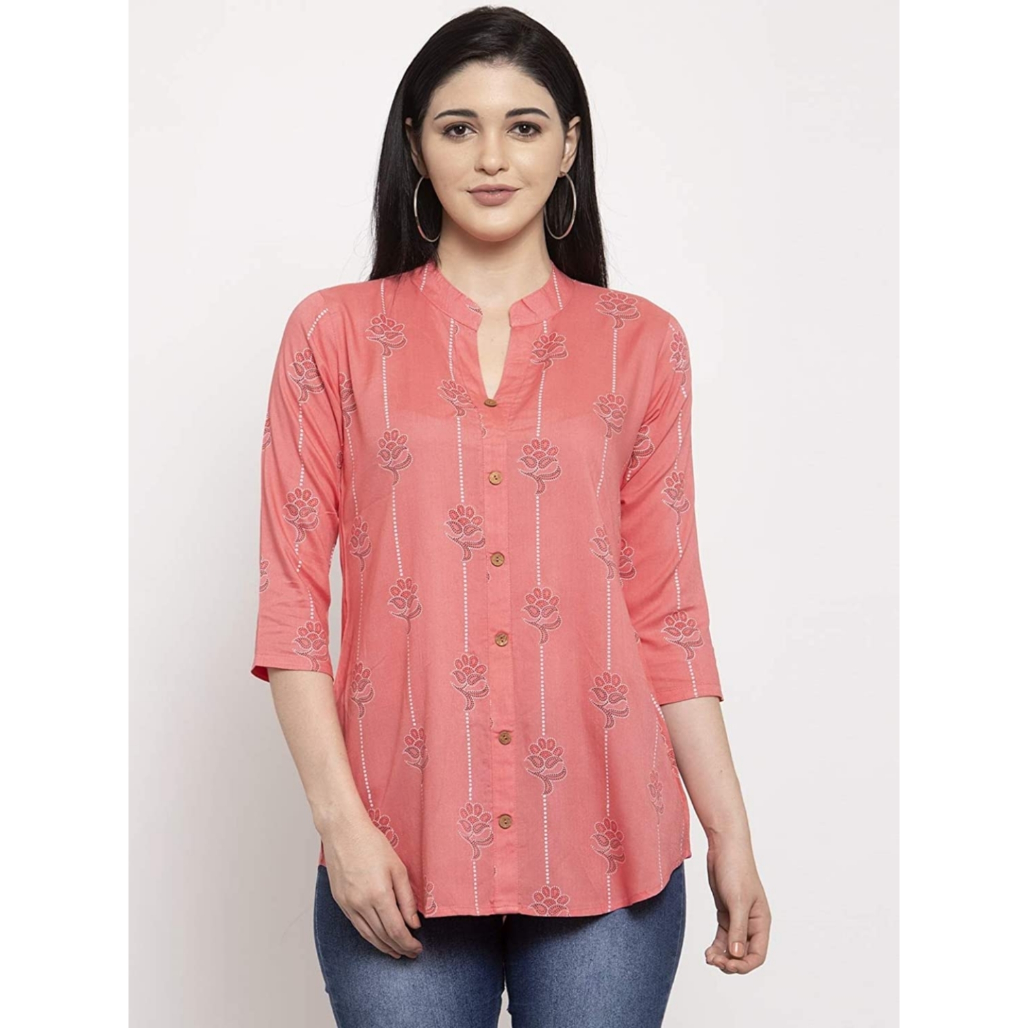 Women's Rayon Printed Top