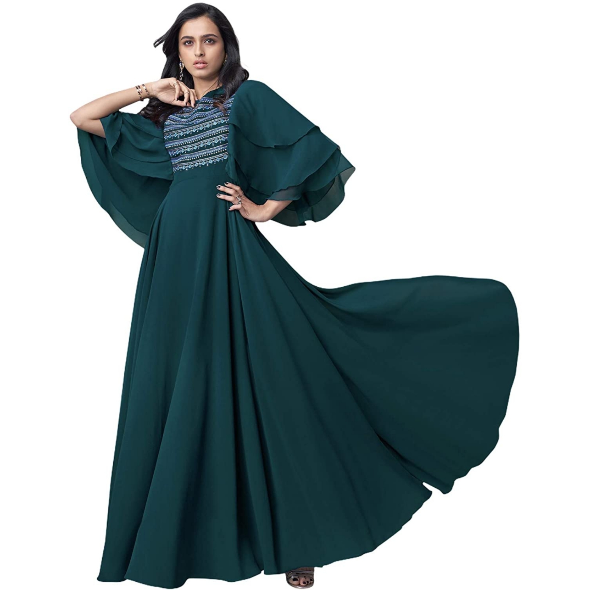 Women's Heavy Georgette Gown