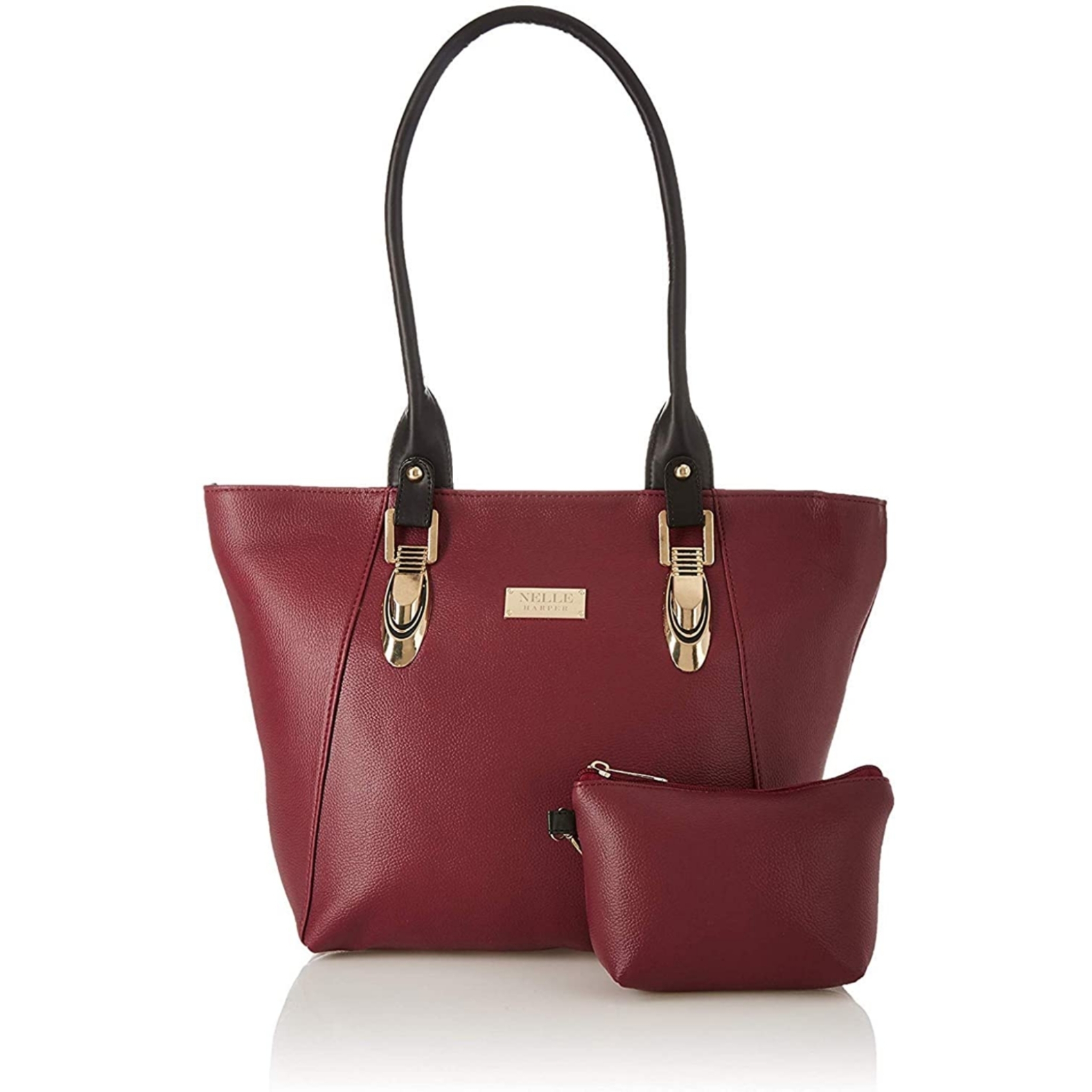 Women's Handbag with Detachable Pouch