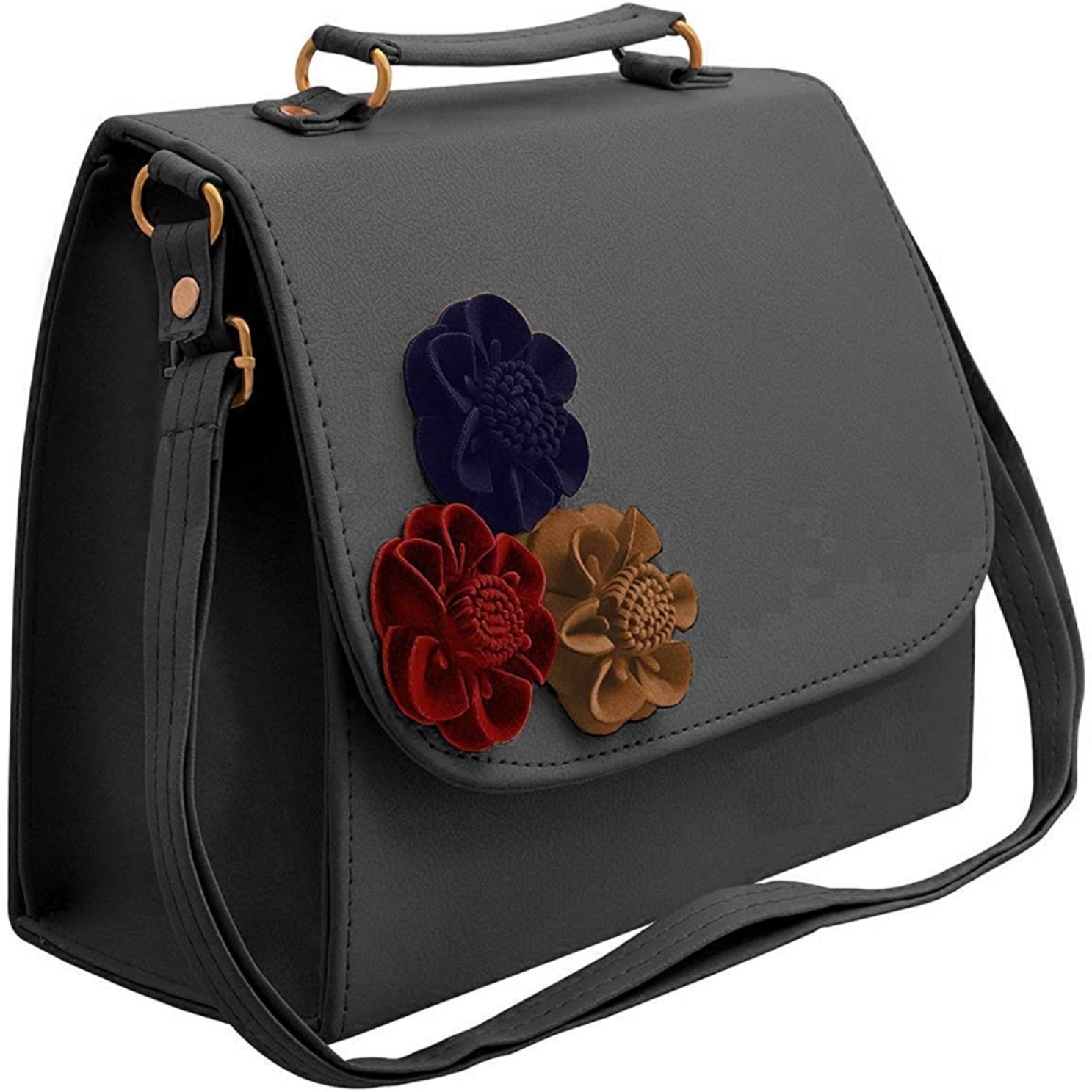 Women's Light Black Sling Bag