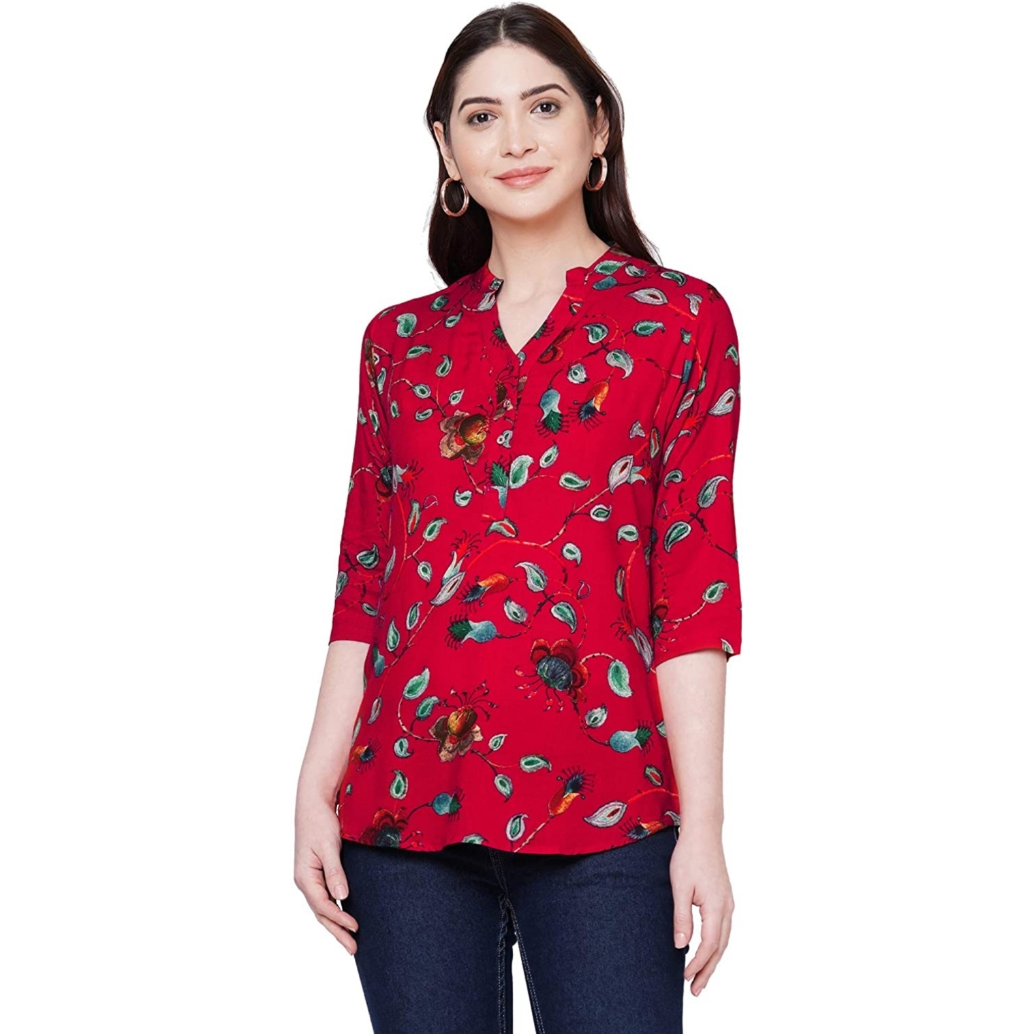 Women's Rayon Printed Top