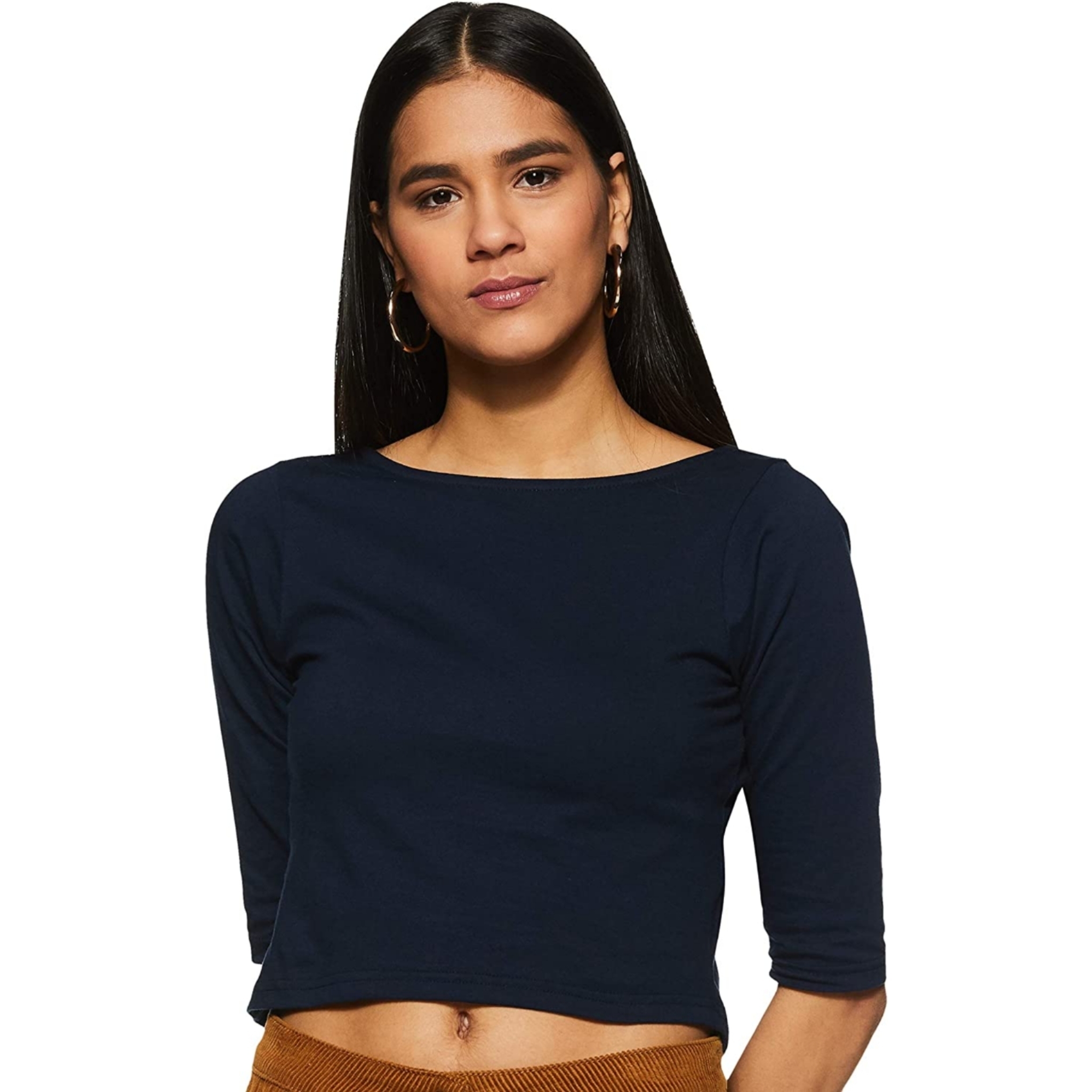 Women's Solid Crop Top