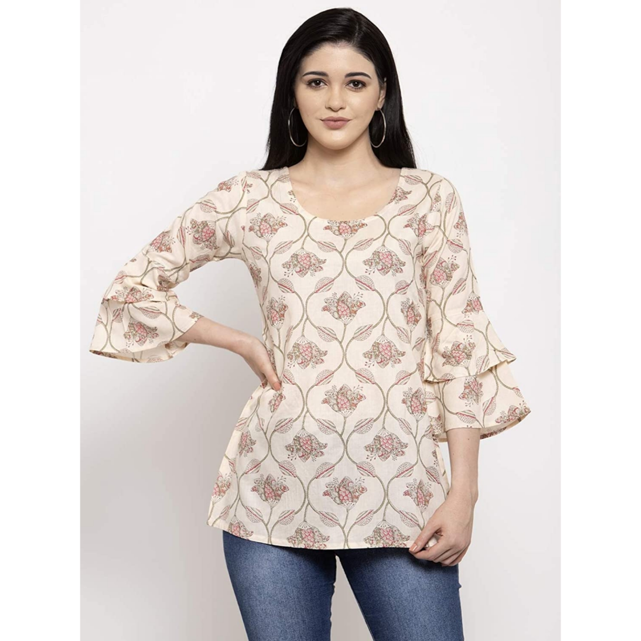 Women's Rayon Printed Top