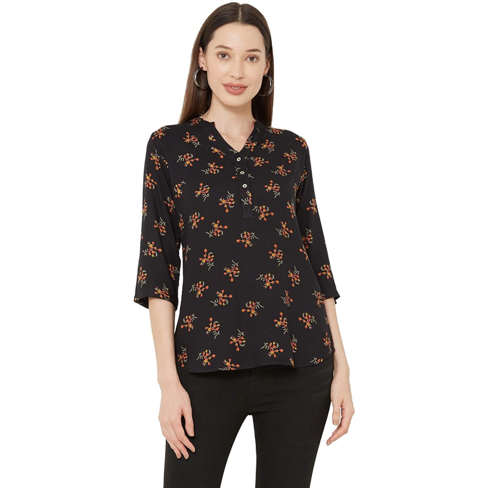 Women's Rayon Printed Top